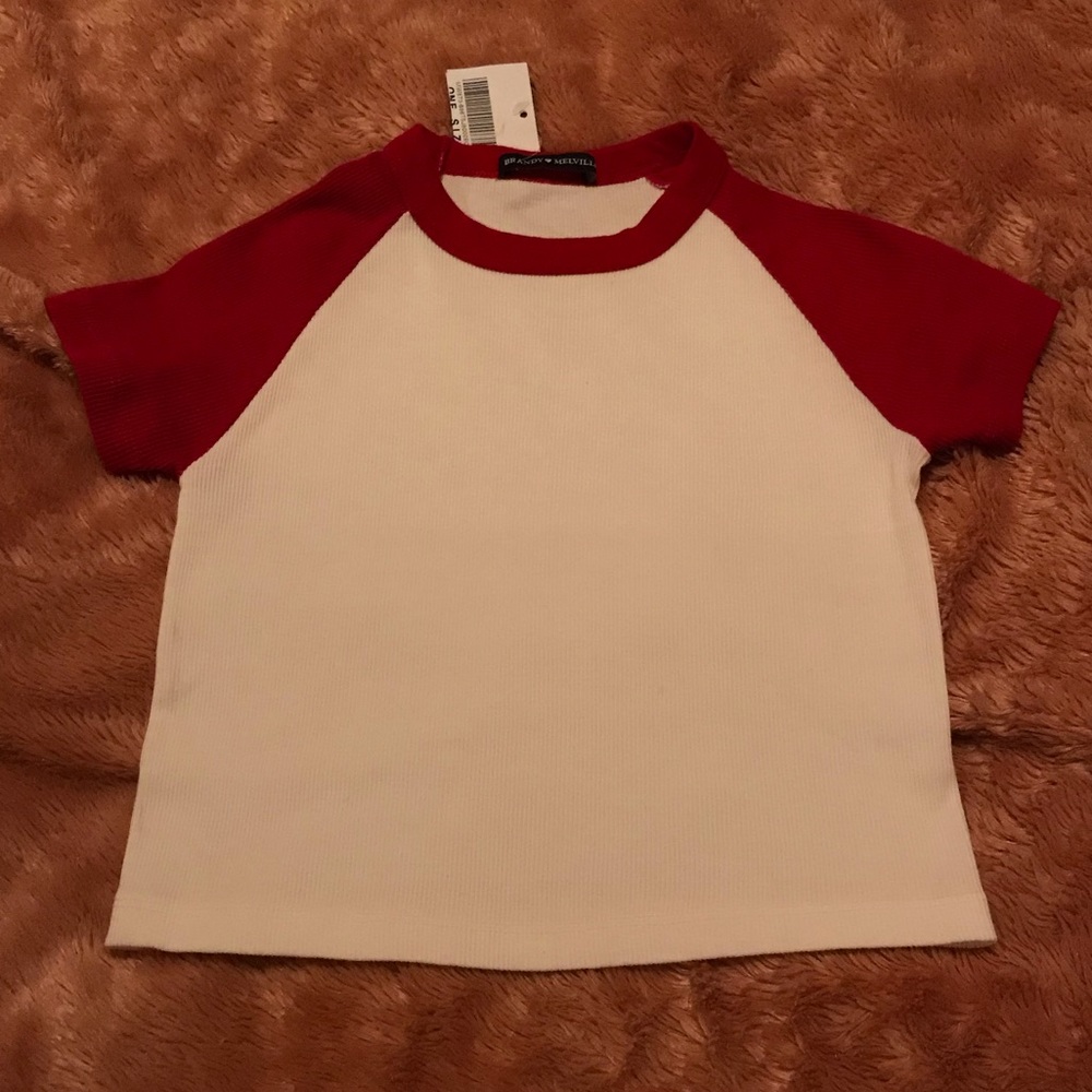 Brandy Melville Baseball Tee